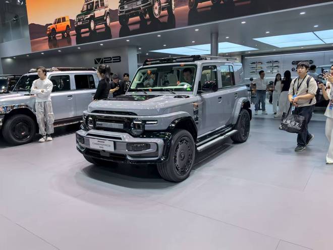 赛博版 10万级纯电“方盒子”狠角色登场不朽情缘平台登录入口iCAR V23S(图4)